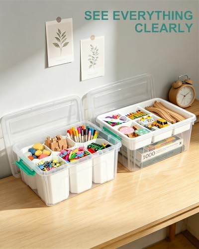 EOENVIVS Clear Storage Boxes - Image 5