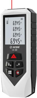 Laser Distance Measure Backlit LCD Measuring Tool 196FT by SGSURGOAL