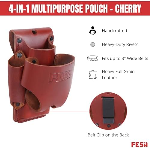 FESA Small Leather Tool Pouch - Image 2