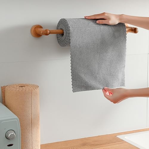 80 Pack Microfiber Cleaning Cloth Roll, Lint Free Rags & Tear Away Reusable - Image 4