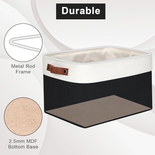 Bagnizer Storage Bins Large Fabric Storage Baskets - Image 4