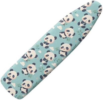 Panda Ironing Board Cover Fits Standard Size Elasticized Edges Home Decorations by Darisoco