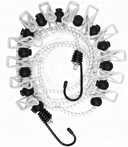 Retractable Clothesline, Portable Clothes Line by Unknown