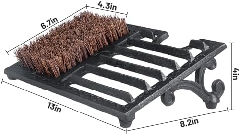 Cast Iron Boot Brush Scraper Outdoor，Heavy Duty Shoe Scrapers - Image 7
