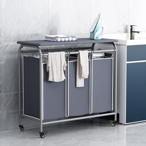 LINZINAR 3-Bag Laundry Hamper - Image 4