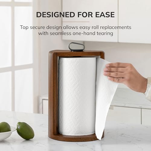 Anji Mountain Wooden Paper Towel Holder - Image 5