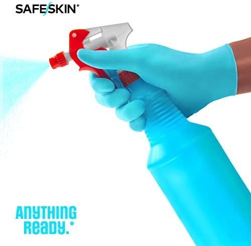 SAFESKIN Disposable Nitrile Gloves in POP-N-GO Pack Medium Duty, Powder-Free - Image 4