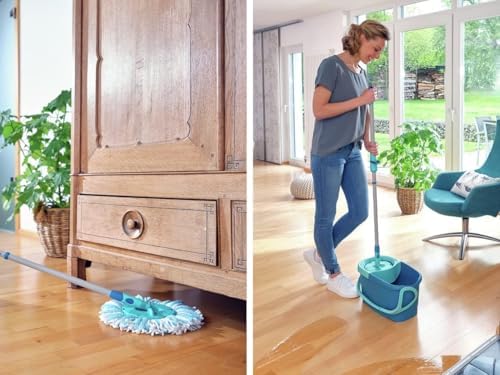 Leifheit Clean Twist Disc Mop Ergo Mop and Bucket, Floor Mop - Image 4
