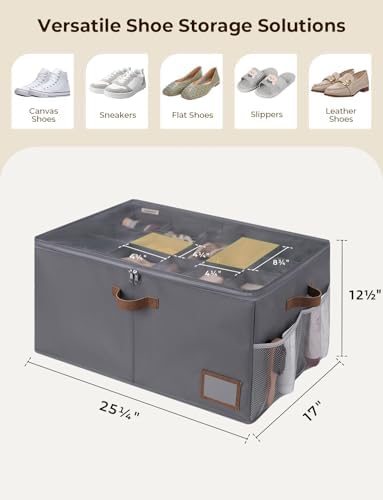 StorageWorks Large Shoe Storage Organizer - Image 2