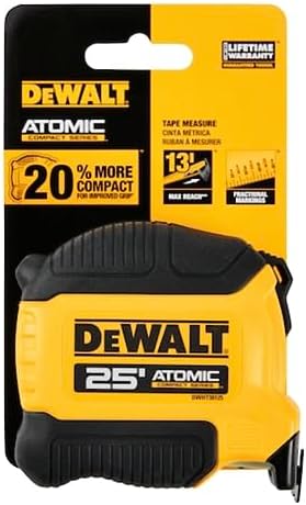 DEWALT Atomic Compact Series 25 ft. Tape Measure - Image 5