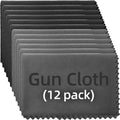 12 Pack Microfiber Gun Cleaning Cloth by Unknown