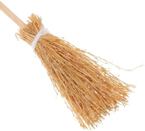 Toyvian Miniature Mop and Bucket Set, Small Broom Dustpan Tools Craft - Image 6