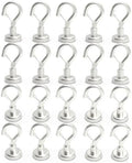 Ant Mag Magnetic Hooks Heavy Duty 22LBS Strong Magnet Snap Hooks 20 Pack by AntMag