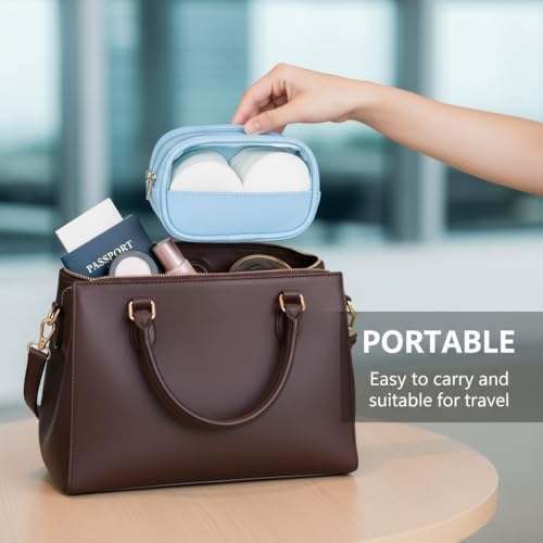 Portable Cotton Round Swab Organizer Case, 2 in 1 Travel Cotton Pad Qtip Holder - Image 4