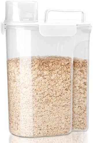 Komzon Rice Container, Airtight Rice Storage Container 10lb, Cereal Containers by Komzon