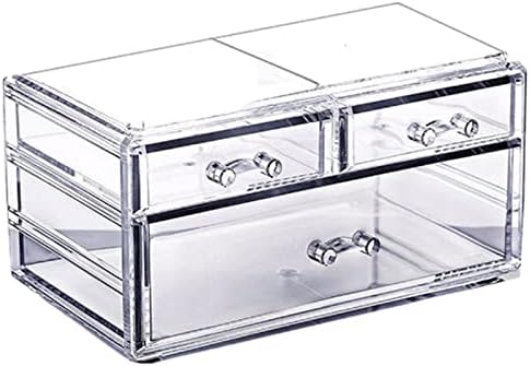 Acrylic Makeup Organizer Cosmetic Storage Jewelry Display Case Makeup Brush by KWCollection