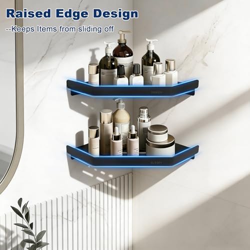 NearMoon Bathroom Shower Caddy 2 Pack, 304 Stainless Steel Shower Organizer - Image 3