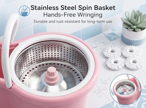 Spin Mop and Bucket Floor Cleaning System - Image 3