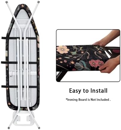 Dragonfly Ironing Board Cover and Pad 15x54 Inch Standard Ironing Board Cover - Image 5