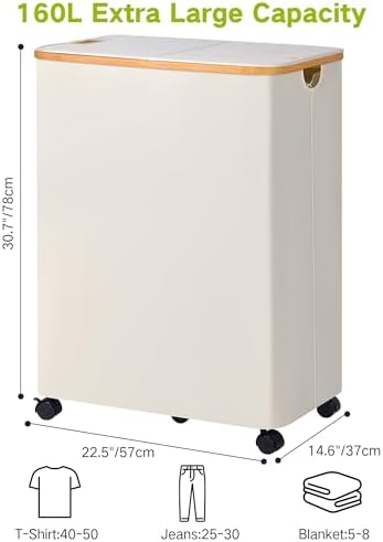efluky Double Laundry Hamper - Image 6