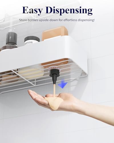 Kitsure Shower Caddy Adhesive, Stylish Shower Organizer - Image 6