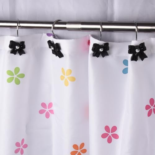 12PCS Shower Curtain Hooks Rings - Image 2