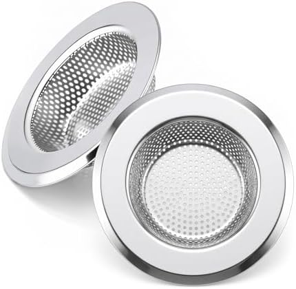2PCS Sink Drain Strainer Set, 4.5 Inch Outer Diameter - Image 7