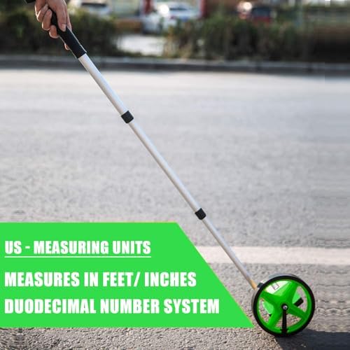 Zozen 6-Inch Measuring Wheel in Feet and Inches, Telescopic Handle - Image 5