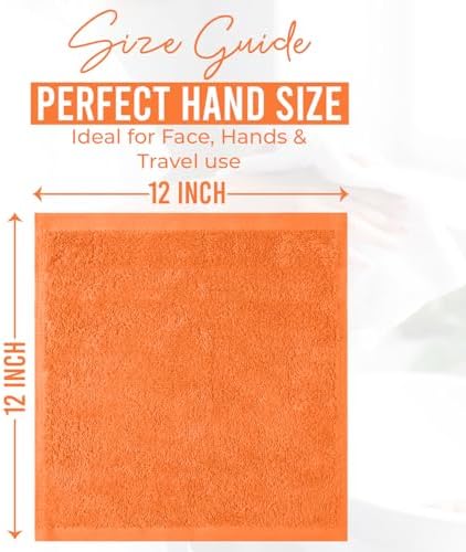 DAN RIVER 24 Pack Cotton Wash Cloths Set - Image 2
