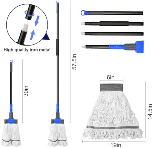 KeFanta Heavy Duty Mops for Floor Cleaning - Image 5