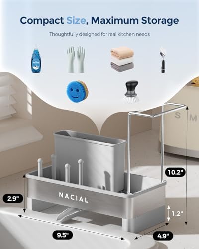 Nacial Kitchen Sink Organizer, Sink Caddy - Image 2