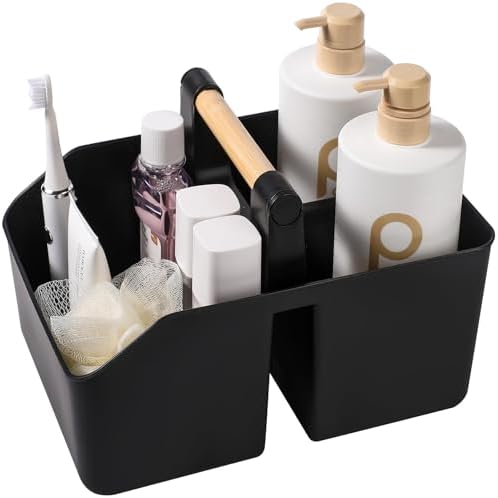 rejomiik Plastic Shower Caddy, Portable Basket by rejomiik
