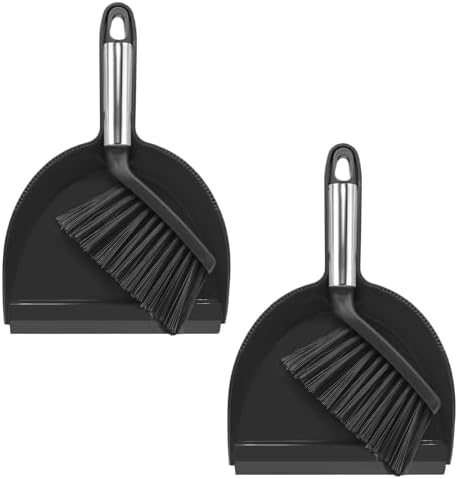 NACENA Mini Broom and Dustpan Set, 2 Packs by nacena