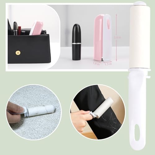 Mini Lint Roller Travel Size Cute Folding Lint Remover - Image 3