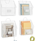 4 Packs Hanging Wall File Organizer by Yuzehuaza