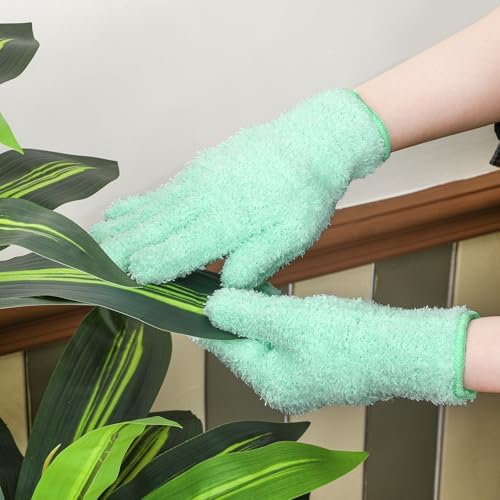 Patelai 3 Pairs Microfiber Dusting Gloves - Image 2