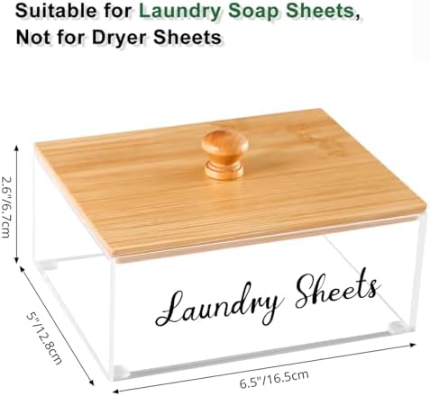 Acrylic Laundry Sheet Holder - Image 2