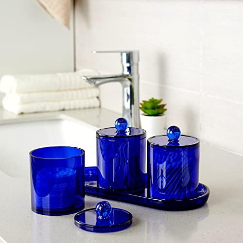 SheeChung 3 PCS Qtip Holder Bathroom Set - Image 4