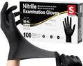 Schneider Black Nitrile Gloves, Gloves Disposable Latex Free, Powder Free by Schneider