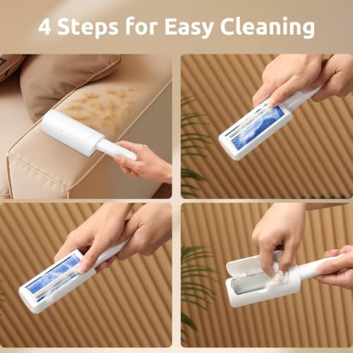 ACE2ACE Mini Pet Hair Remover for Clothes, Reusable Lint Roller for Clothes - Image 5