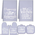 Sratte 6 Pcs Kitchen Decor Accessories Set, Dreamy Purple by Sratte