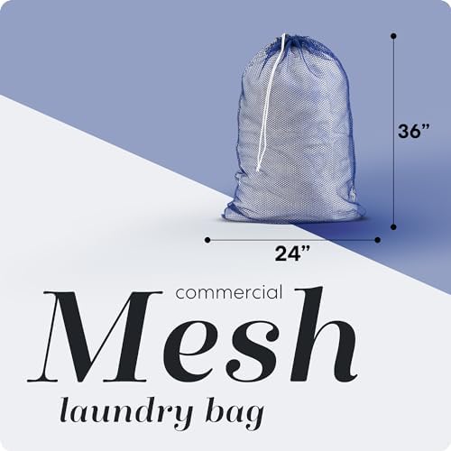 Handy Laundry Mesh XL Laundry Bag 24"x36" 2-Pack, Heavy Duty - Image 2