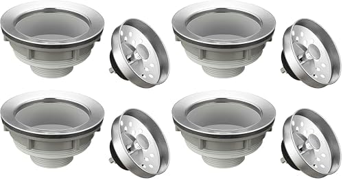 Pacific Bay Sink Strainer with Stainless Steel Removable Basket by PacificBay