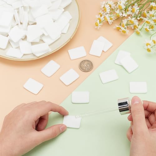 PH PandaHall 150 Pack Aroma Pads 1.1x0.8 Refill Essential Oil Pads, Unscented - Image 3