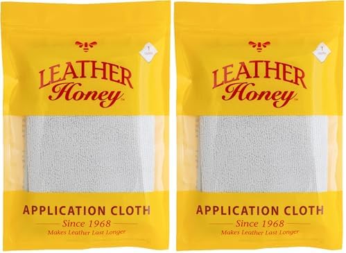 Leather Honey Lint-Free Application Cloth: Microfiber Cloth by LeatherHoney