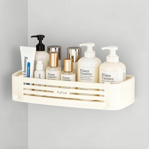 Shower Caddy Suction Cup, No-Drilling Hanging Shower Shelves by Fafua