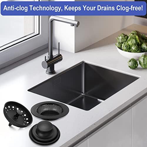 Kitchen Sink Drain Strainer 3 Pack Stainless Steel Sink Stopper, Anti-Clogging - Image 6