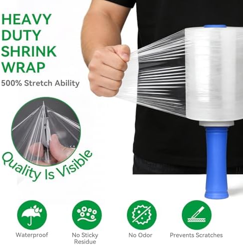 Plastic Shrink Wrap Roll for Moving - Image 3