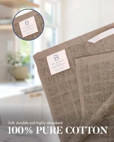Bumble Kitchen Towels, 100% Cotton Dish Towels - Image 3