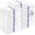Homaxy 100% Ring Spun Cotton Kitchen Towels 24 Pack by Homaxy